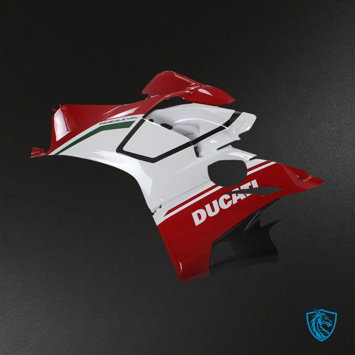 Ducati Panigale V4 V4S 2018-2019 Style 12 ABS fairing kit, fuel tank area