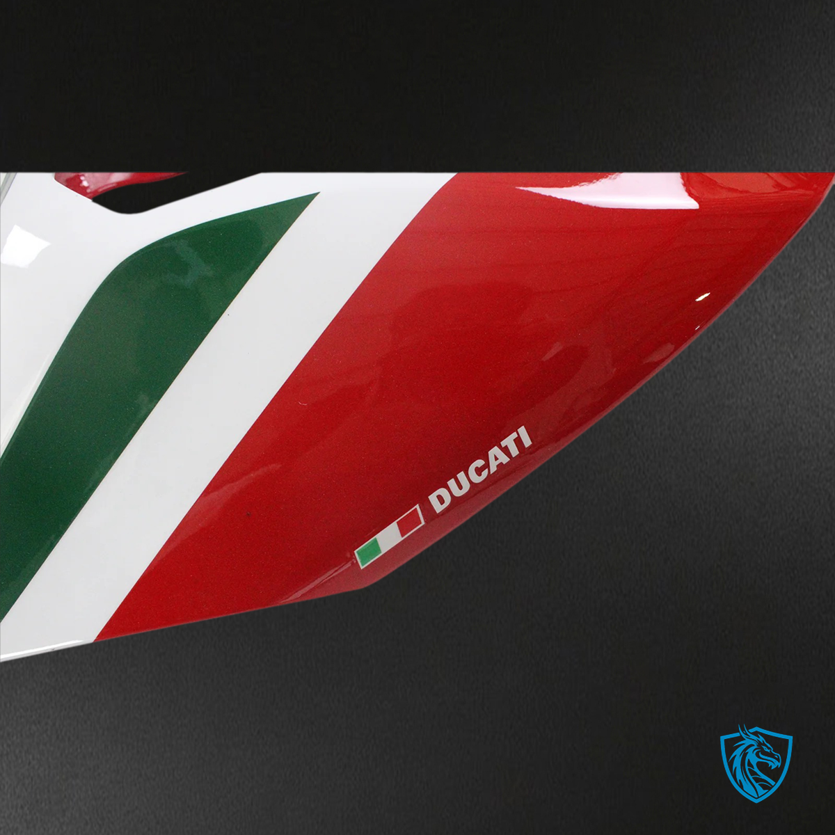 Ducati Panigale V4 V4S 2018-2019 Style 12 ABS fairing kit, right profile