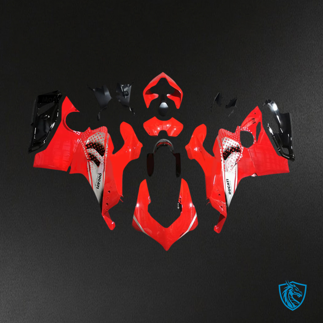 Ducati Panigale V4_V4S & (2018-2020) Panigale V4SP -  Red - Fairing Kit