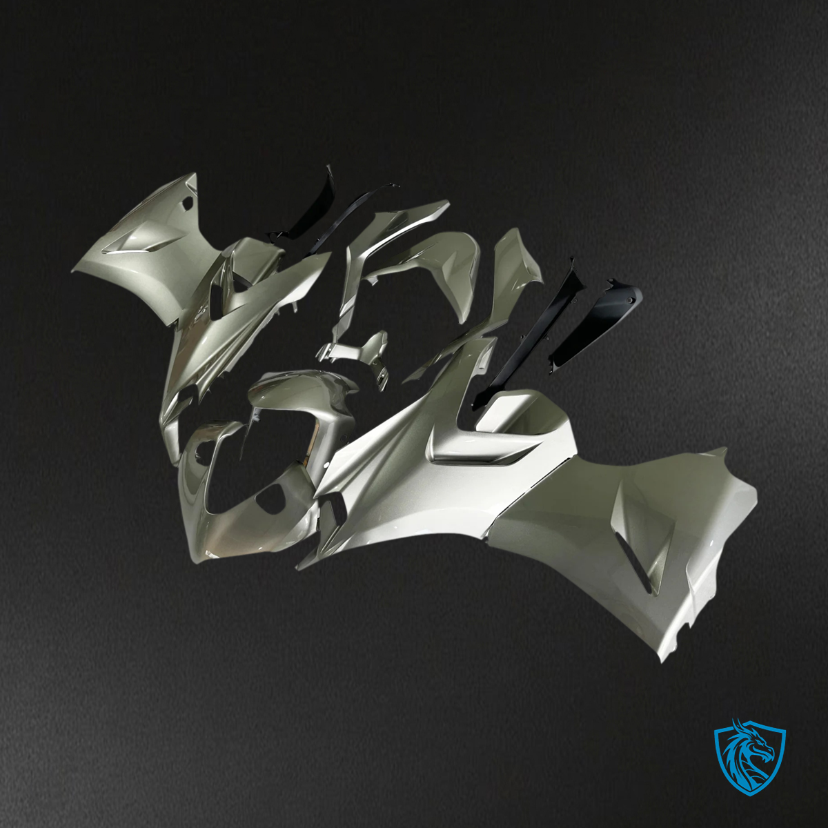 Ducati Supersport 950 950S (2021-2024) White Silver Titanium - Fairing Kit