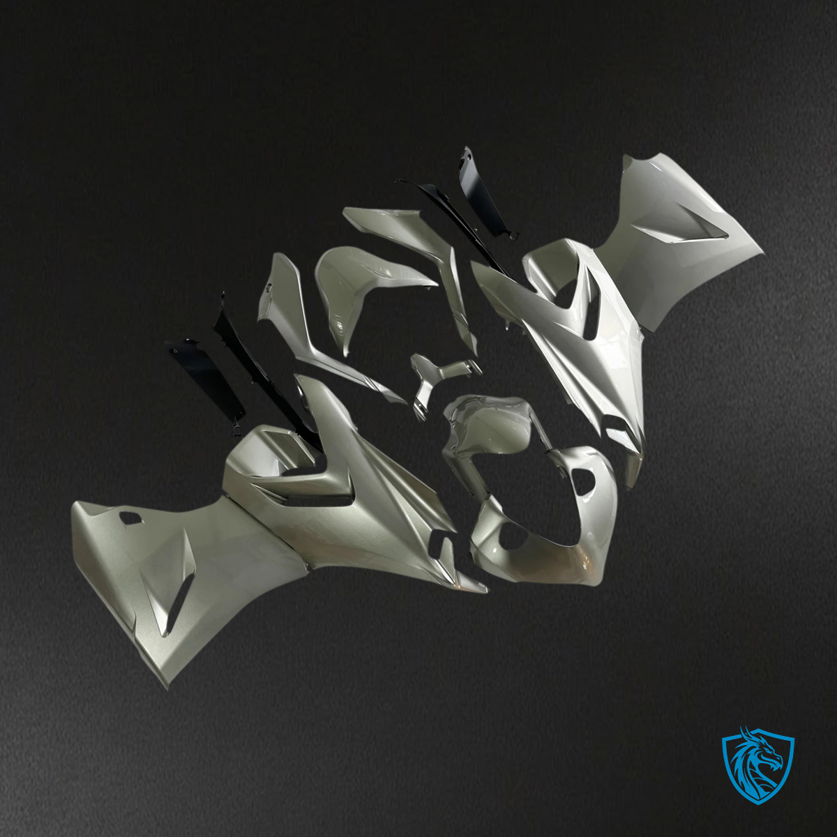 Ducati Supersport 950 950S (2021-2024) White Silver Titanium - Fairing Kit