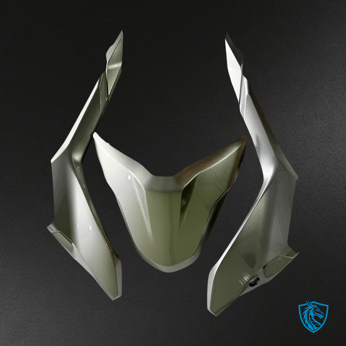 Ducati Supersport 950 950S (2021-2024) White Silver Titanium - Fairing Kit