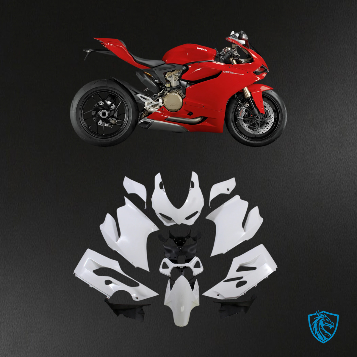 Ducati 1199 899 (2012-2015) - Collection - Fairing Set