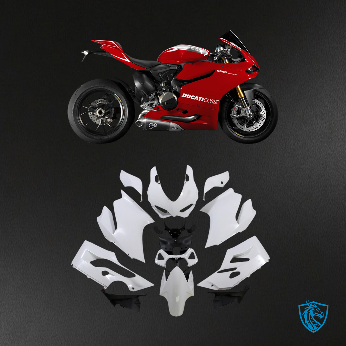 Ducati 1199 899 (2012-2015) - Collection - Fairing Set