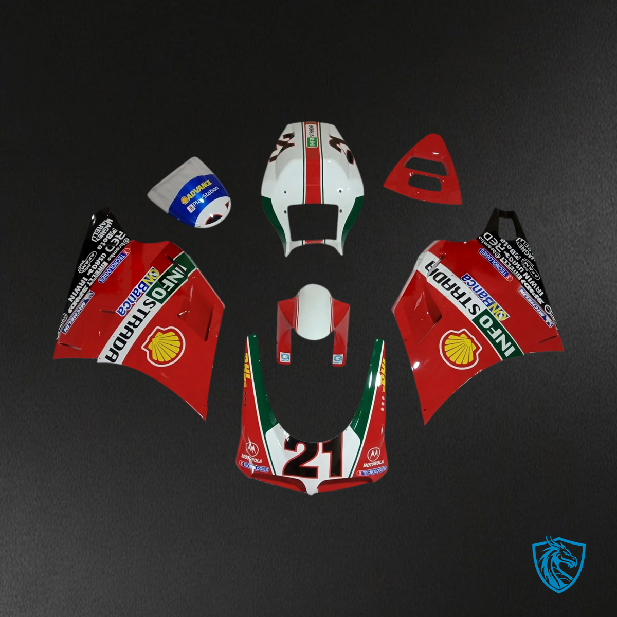 Ducati 748/916/996/998 (1996-2002) Fairing Kit - Collection - ABS Bodywork