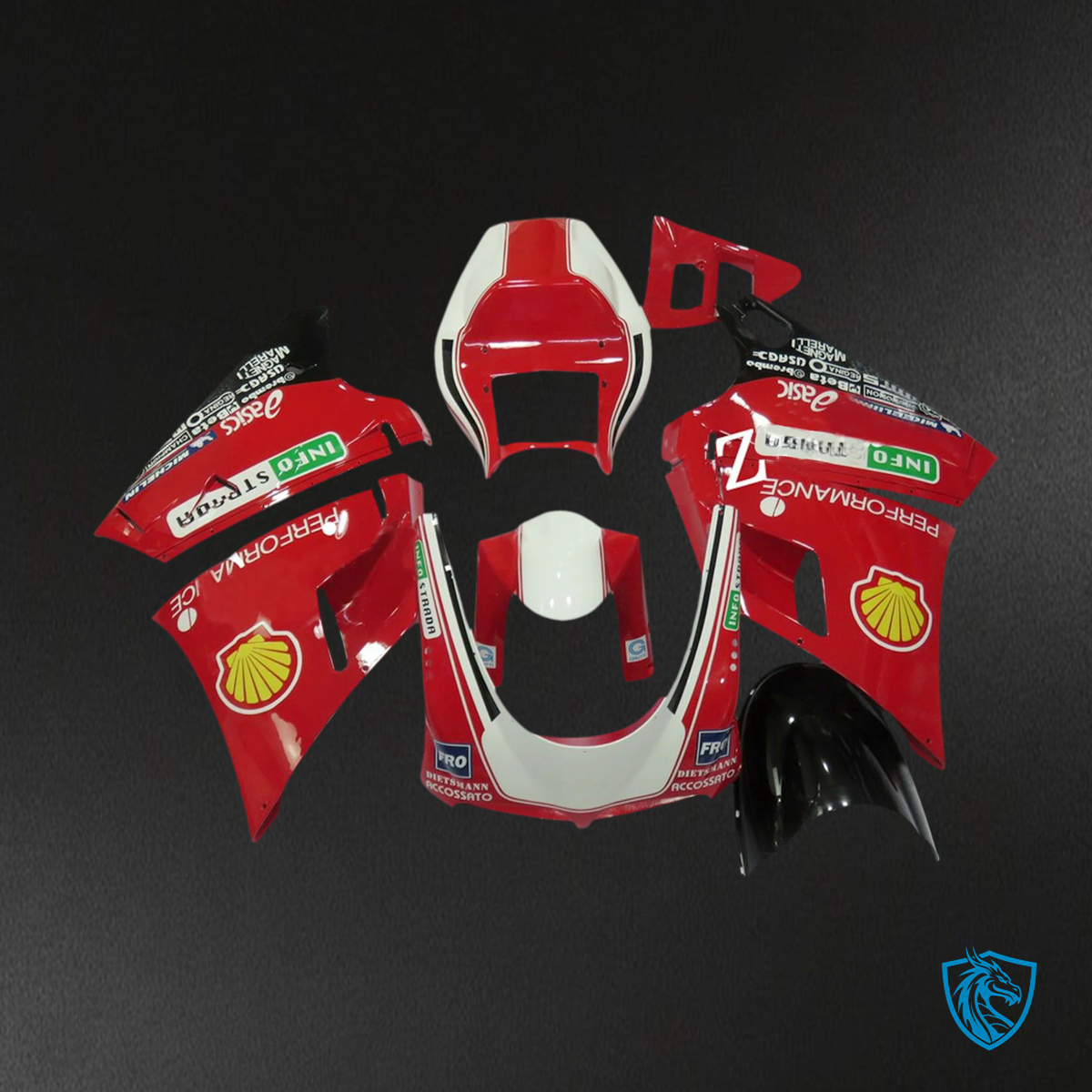 Ducati 748/916/996/998 (1996-2002) Fairing Kit - Collection - ABS Bodywork