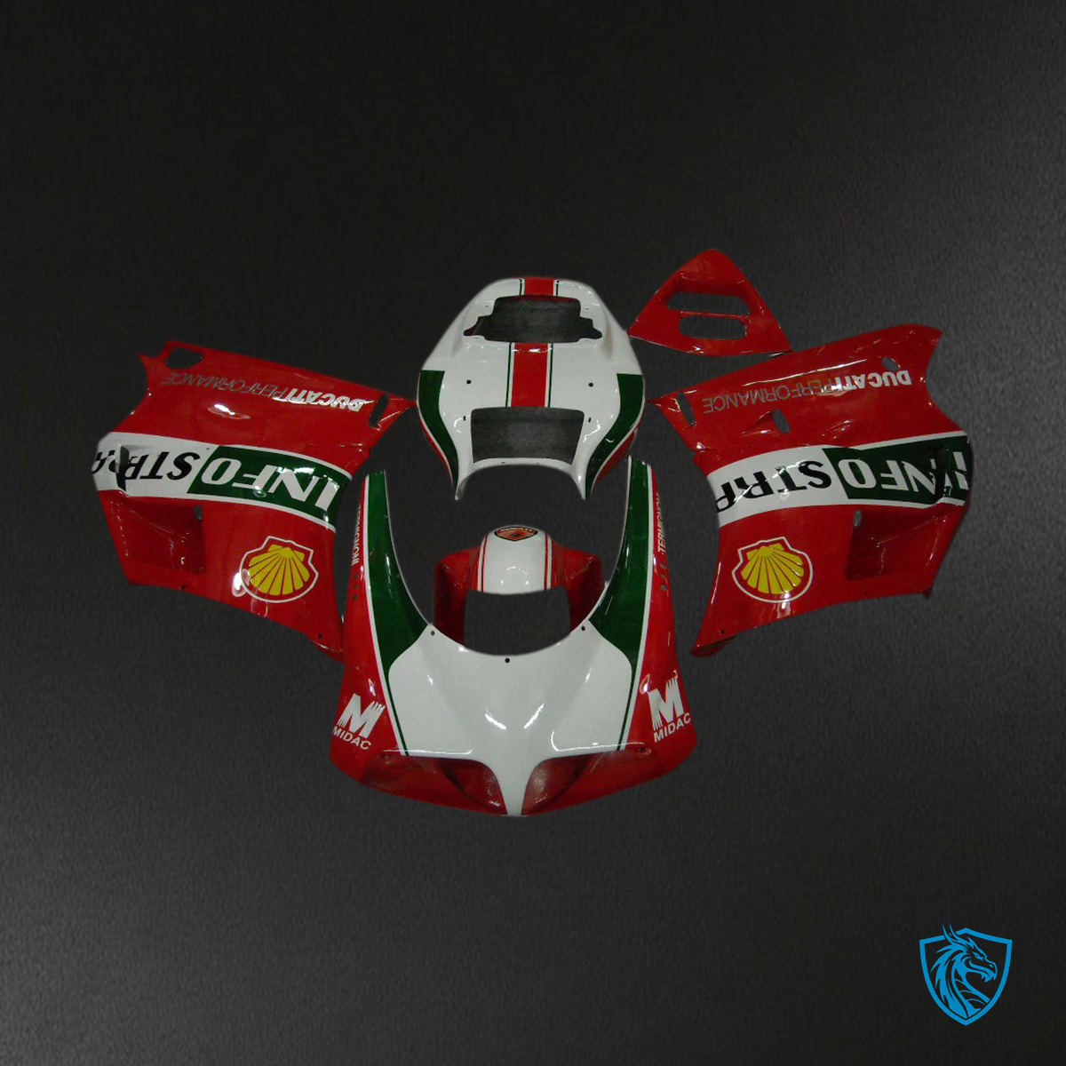 Ducati 748/916/996/998 (1996-2002) Fairing Kit - Collection - ABS Bodywork