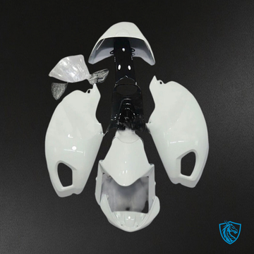 Ducati All Years Monster 696 796 1100 - Fairing Kit - Black & White - ABS Bodywork