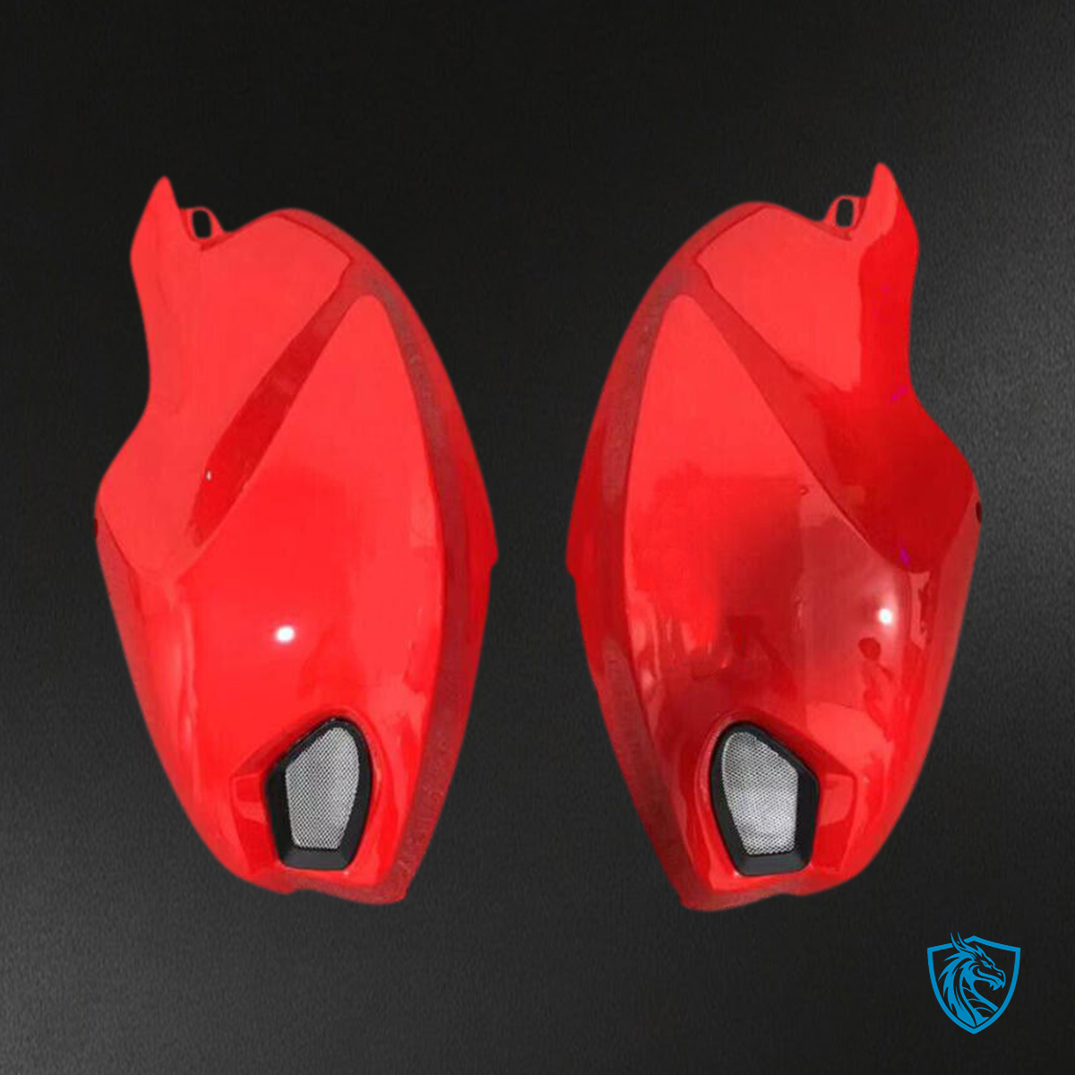 Ducati All Years Monster 696 796 1100 S EVO - Fairing Kit - Red - ABS Bodywork