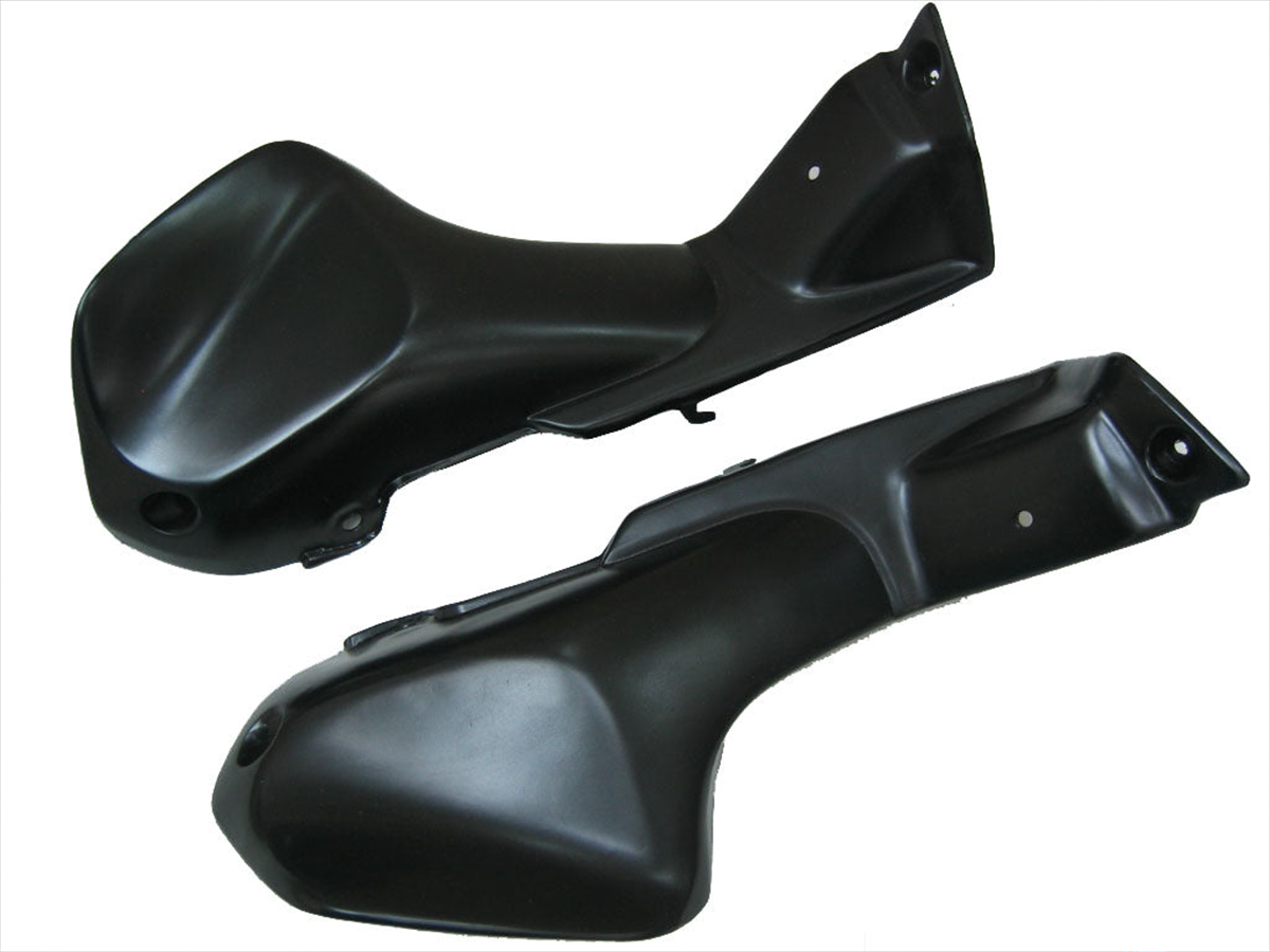 Honda CBR 600 F4i (2001-2003) Fairing Kit - Black and White - ABS Bodywork