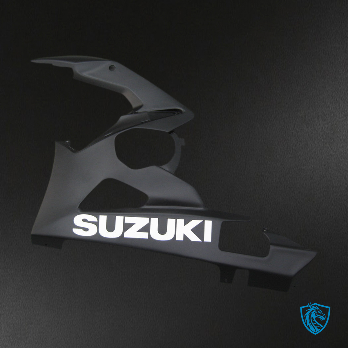 Suzuki GSXR 1000 (2005-2006) Matt Black & Red Racing Generic Fairing Kit | ABS Bodywork