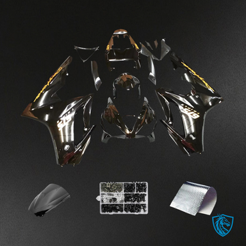 Triumph Daytona 675 (2006-2008) Black - Fairing Kit
