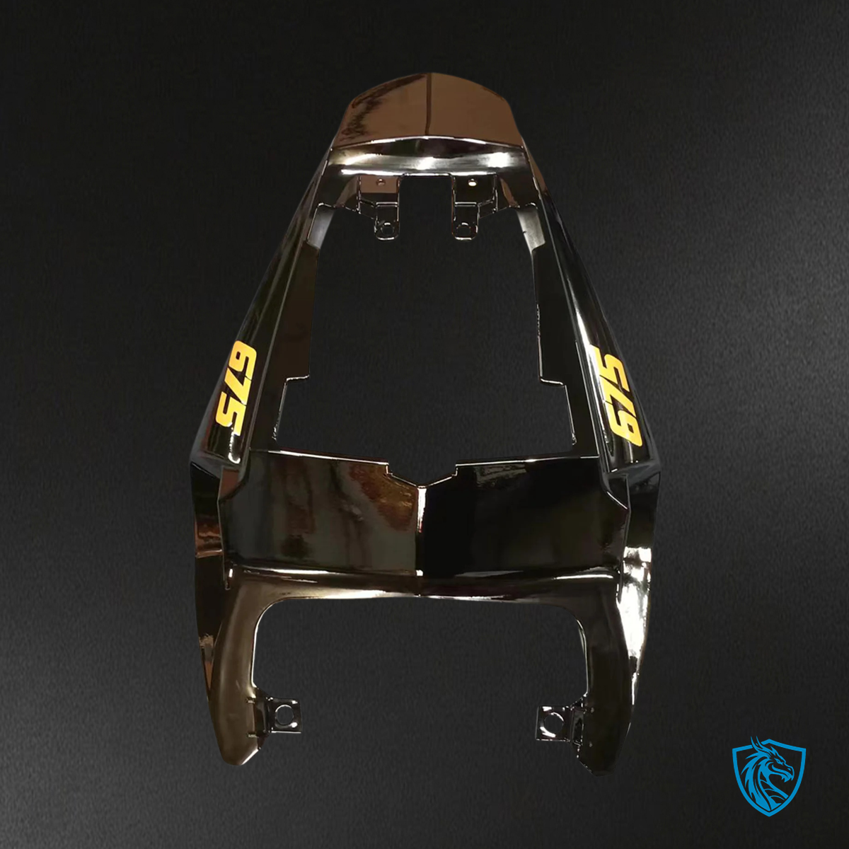 Triumph Daytona 675 (2006-2008) Black - Fairing Kit