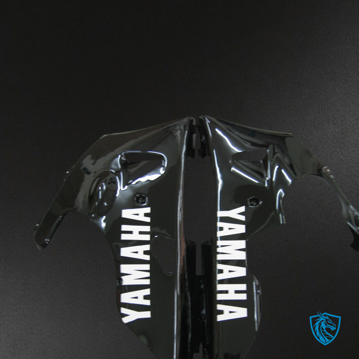 Yamaha YZF-R1 (2000-2001) Fairing Kit -   Black and White - ABS Bodywork