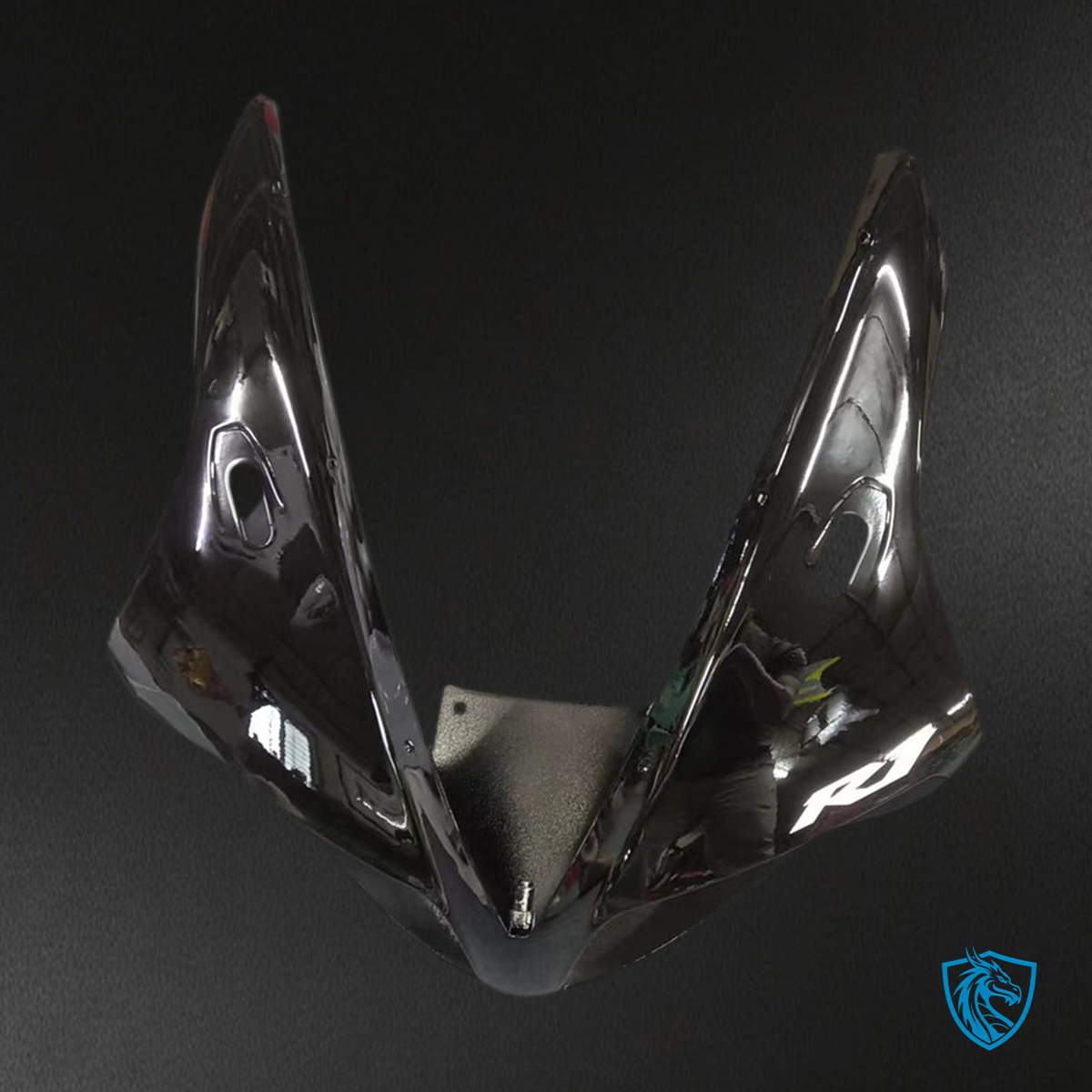 Yamaha YZF-R1 (2002-2003) Fairings - Kit - Black and White - ABS Bodywork