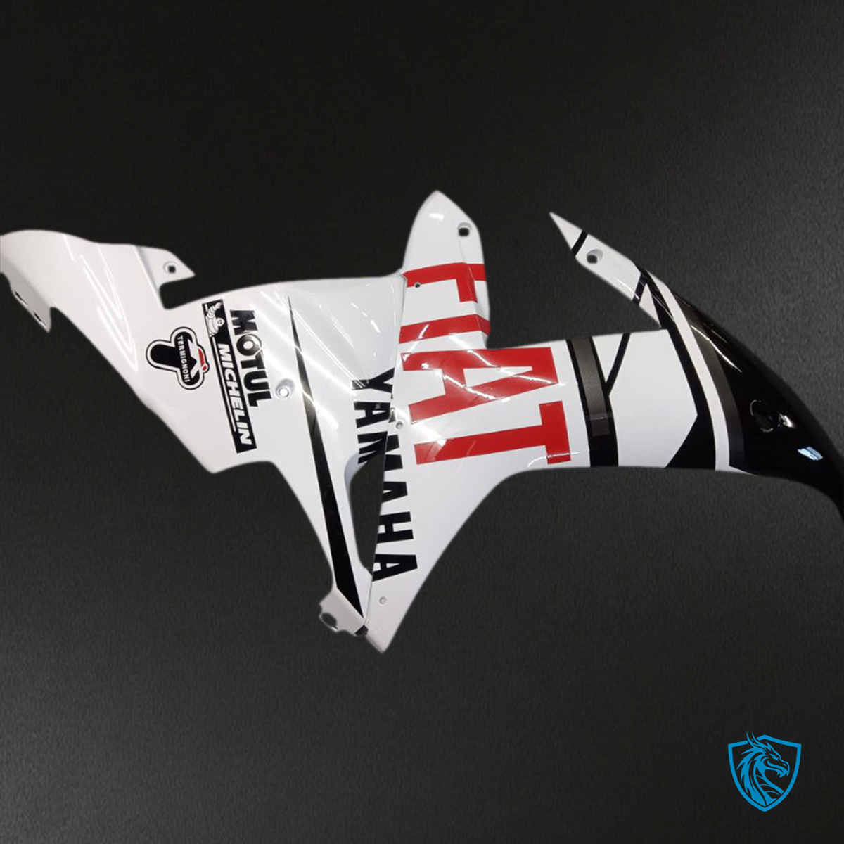 Yamaha YZF-R1 (2002-2003) Fairings Kit -  Black White and Red - ABS Bodywork