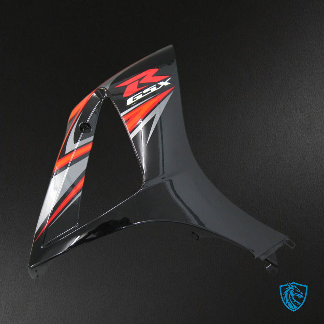 Suzuki GSXR1000 (2007-2008) Orange & Black Injection - Custom ABS Fairing Kit
