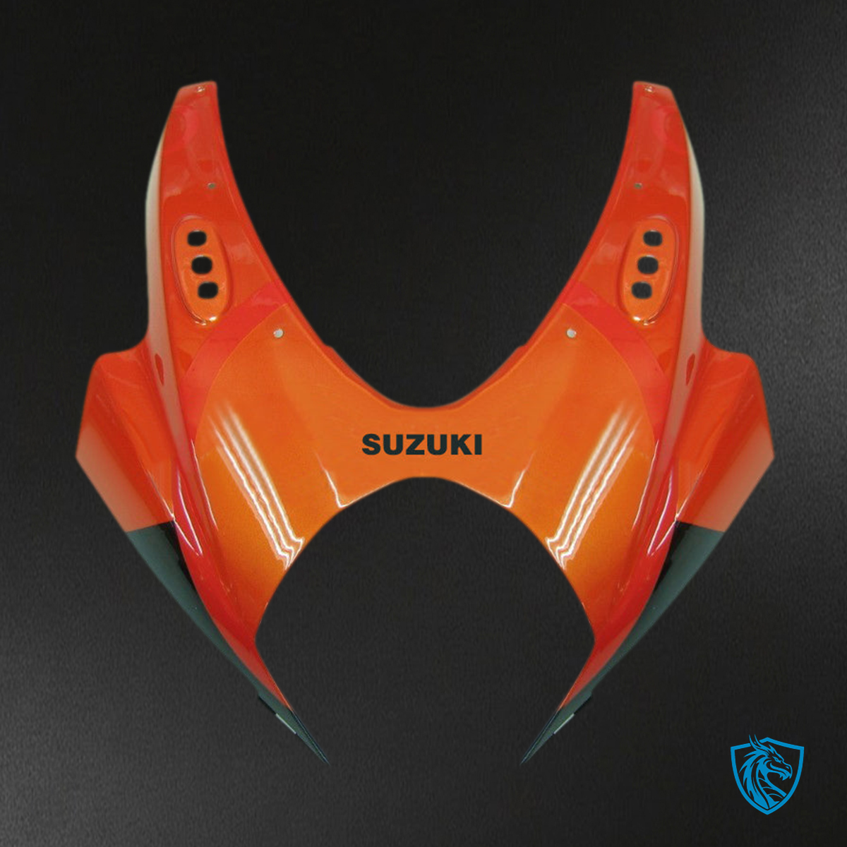 Suzuki GSXR1000 (2007-2008) Orange & Black Injection - MERGEment Motorcycle Fairings Kit