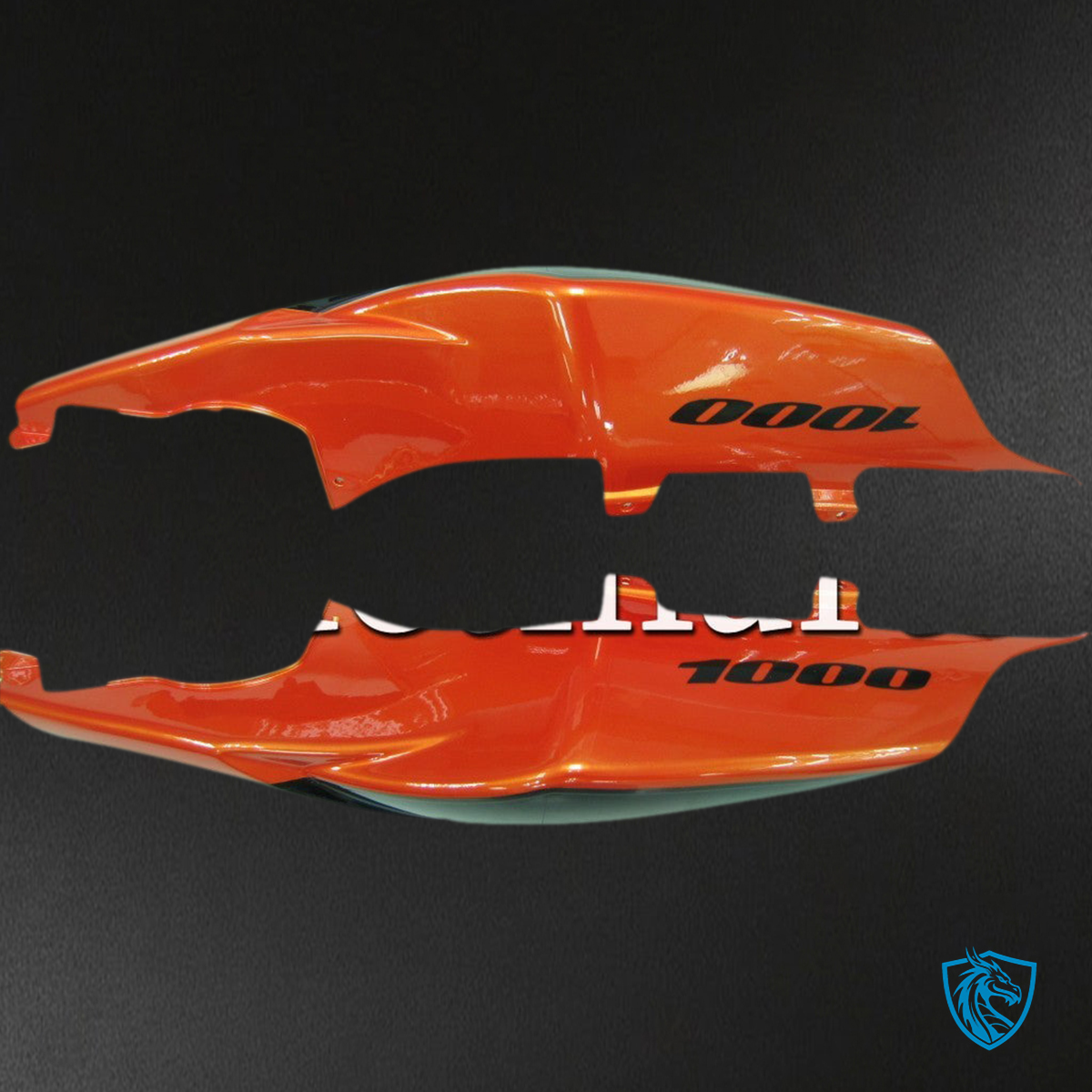 Suzuki GSXR1000 (2007-2008) Orange & Black Injection - MERGEment Motorcycle Fairings Kit