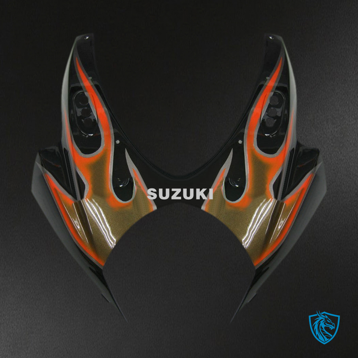 Suzuki GSXR1000 (2007-2008) Orange & Gold Injection Fairing Kit - Aftermarket ABS Bodywork