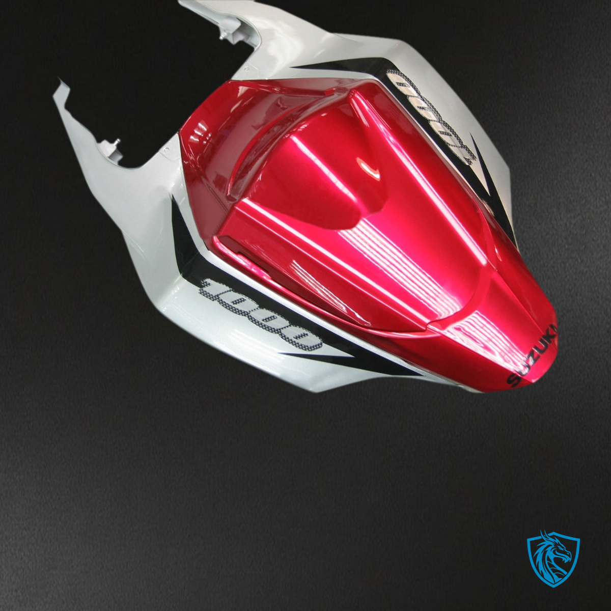 Suzuki GSXR1000 (2007-2008) Red, White & Black Fairing Kit - Aftermarket ABS Bodywork