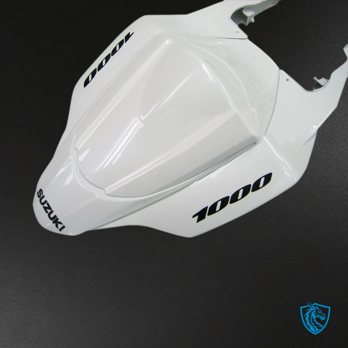 Suzuki GSXR1000 (2007-2008) White & Black Fairing Kit | ABS Bodywork