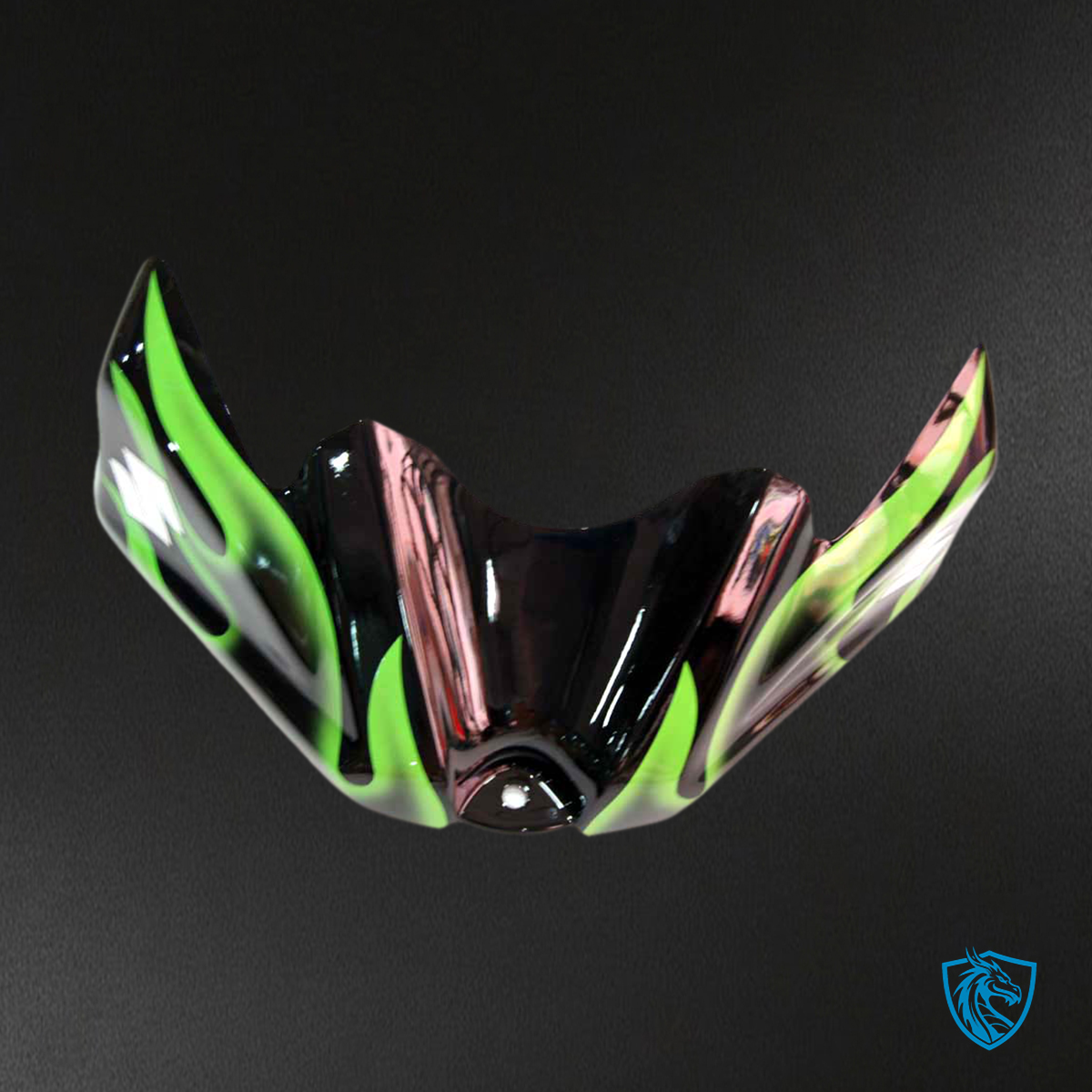 Suzuki GSXR 600 750 (2008-2010) Black & Green Injection Fairing Kit | ABS Bodywork