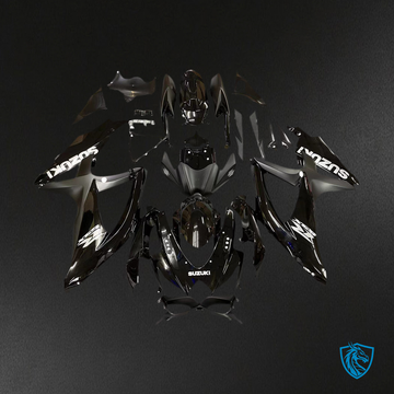 Suzuki GSXR 600 750 (2008-2010) Black - Custom ABS Fairing Kit