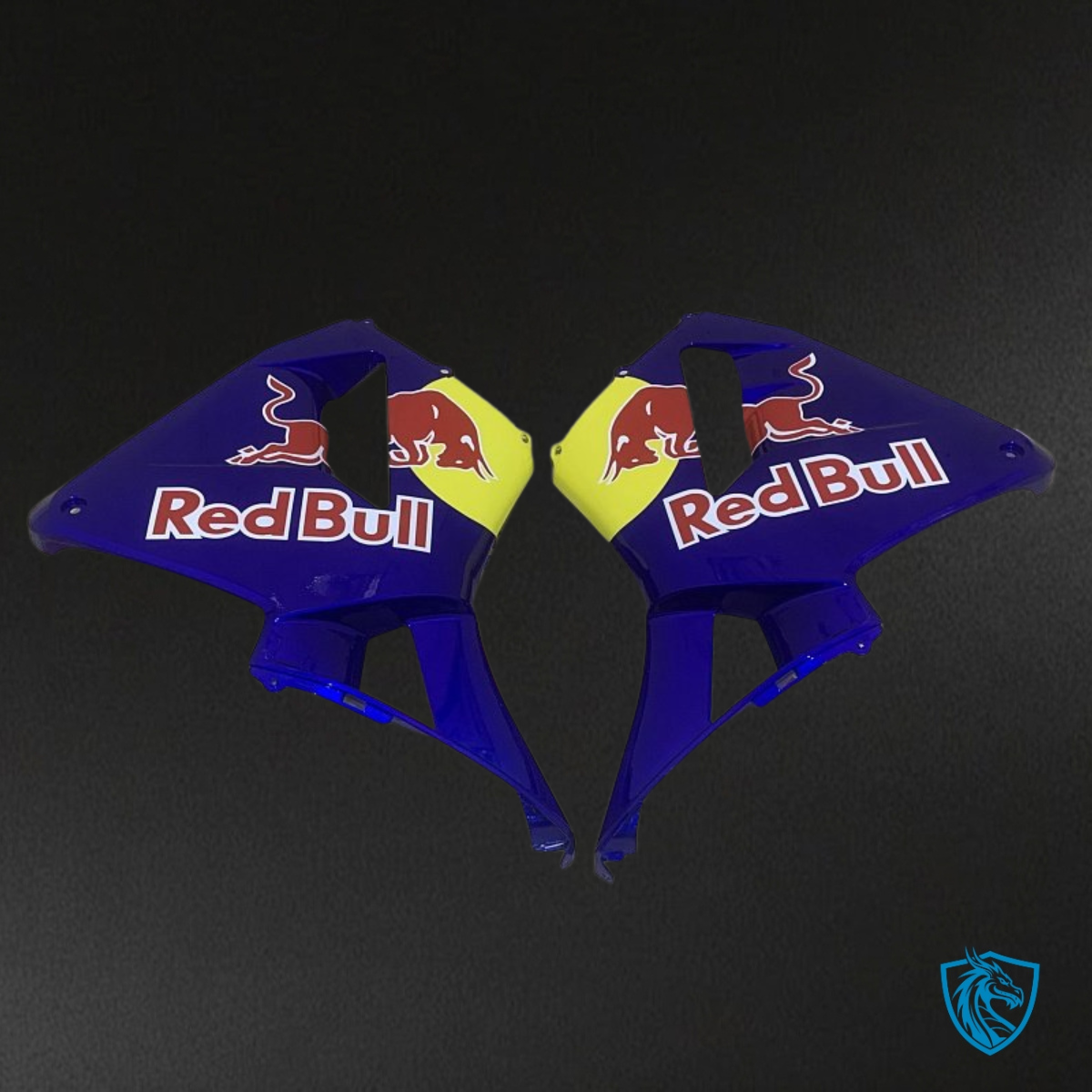 Honda CBR600RR (2003-2004) Blue & Yellow Red Bull - MERGEment Motorcycle Fairings Kit