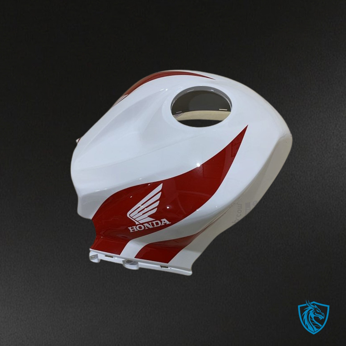 Honda CBR600RR (2009-2012) White, Black & Red - Custom ABS Fairing Kit