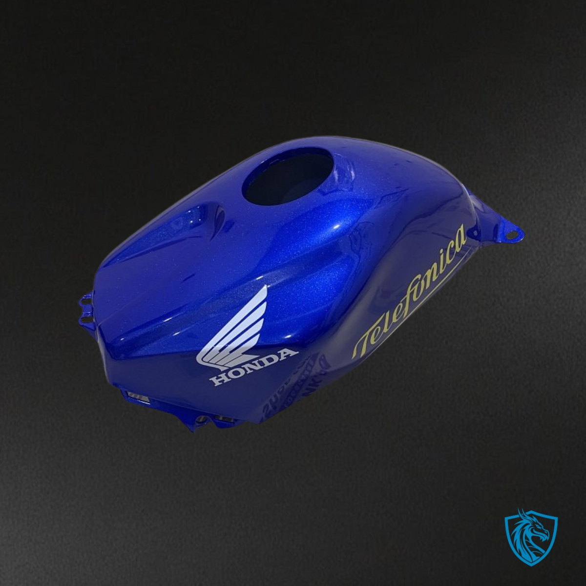 Honda CBR600RR (2005-2006) Blue & Green Movistar - Custom ABS Fairing Kit