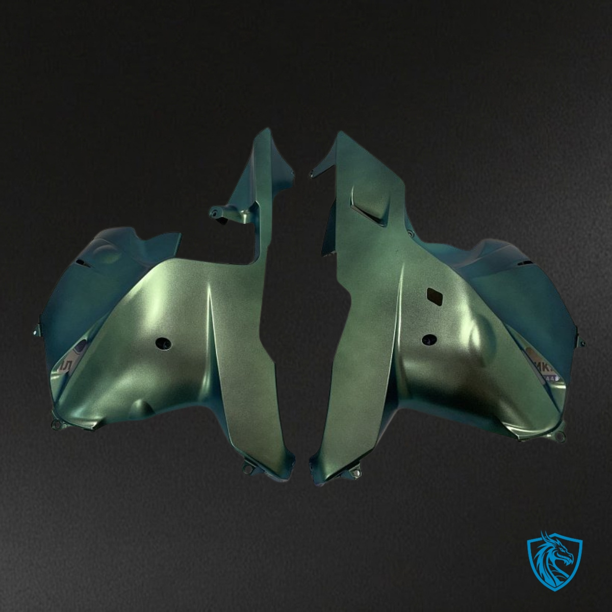 Honda CBR600RR (2009-2012) Chameleon Effect Matte Green - Custom ABS Fairing Kit