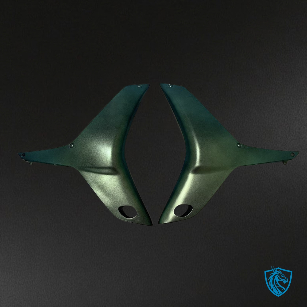 Honda CBR600RR (2009-2012) Chameleon Effect Matte Green - Custom ABS Fairing Kit
