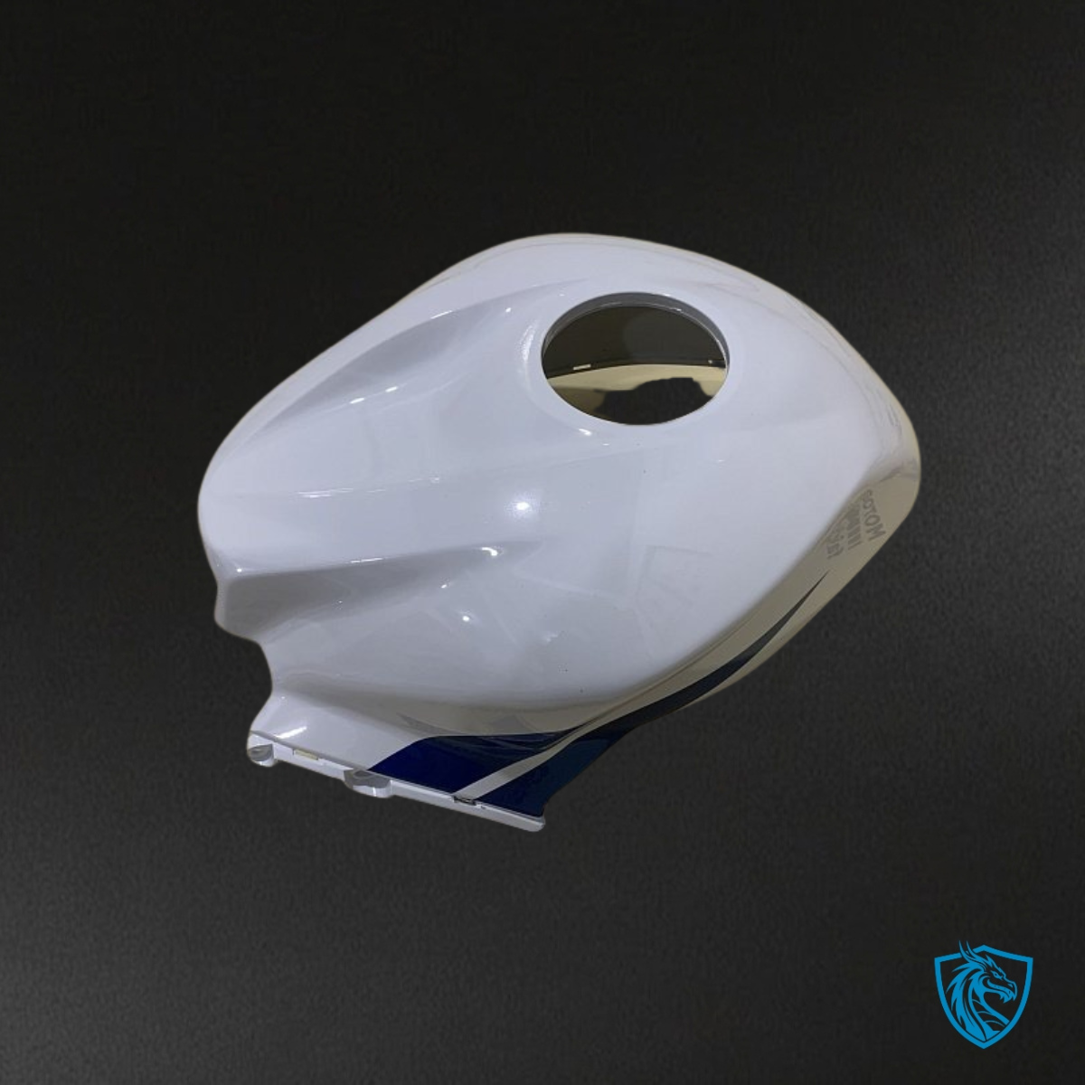 Honda CBR600RR (2007-2008) Glossy White, Blue & Red - MERGEment Motorcycle Fairings Kit