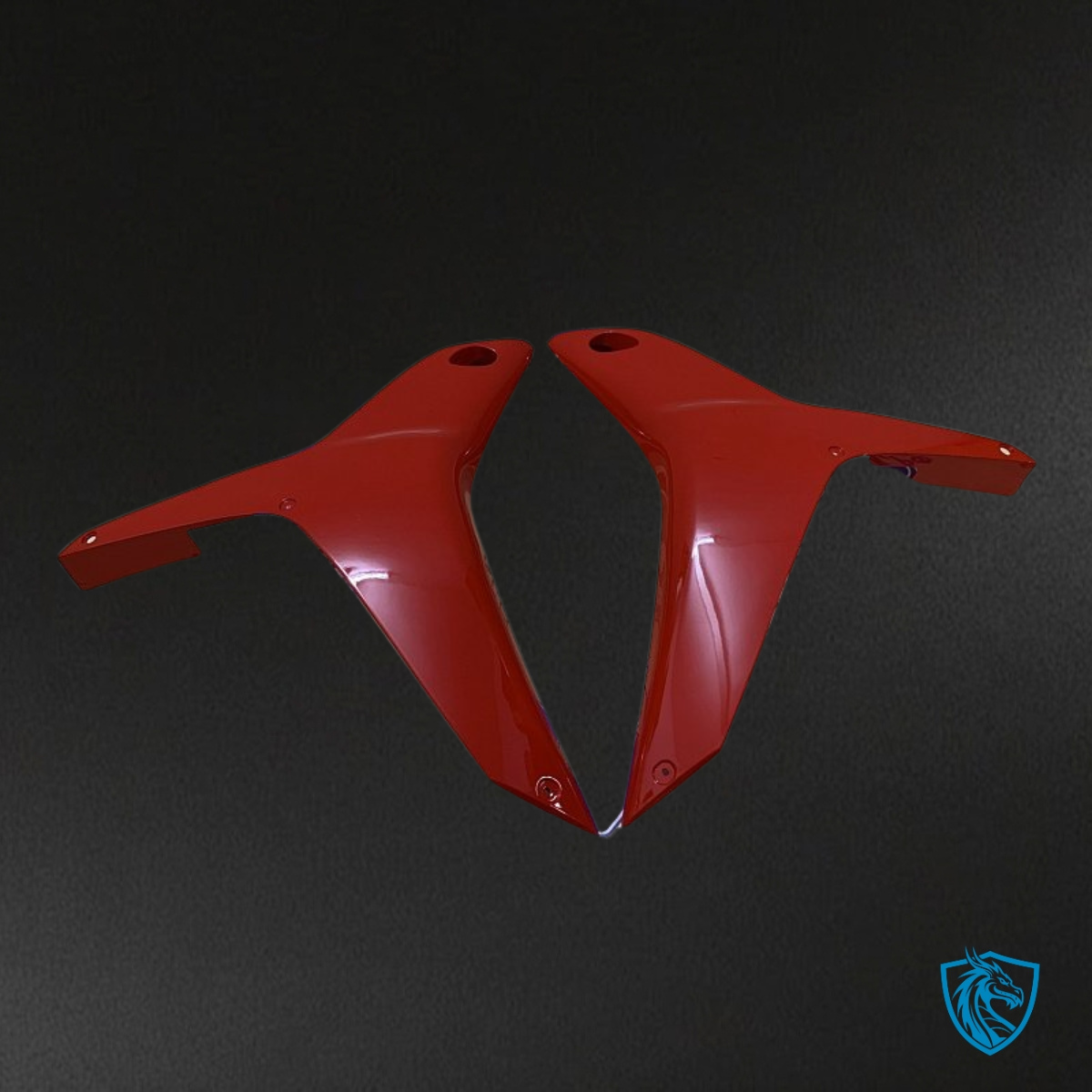 Honda CBR600RR (2007-2008) Red, Black & White Logo - MERGEment Motorcycle Fairings Kit