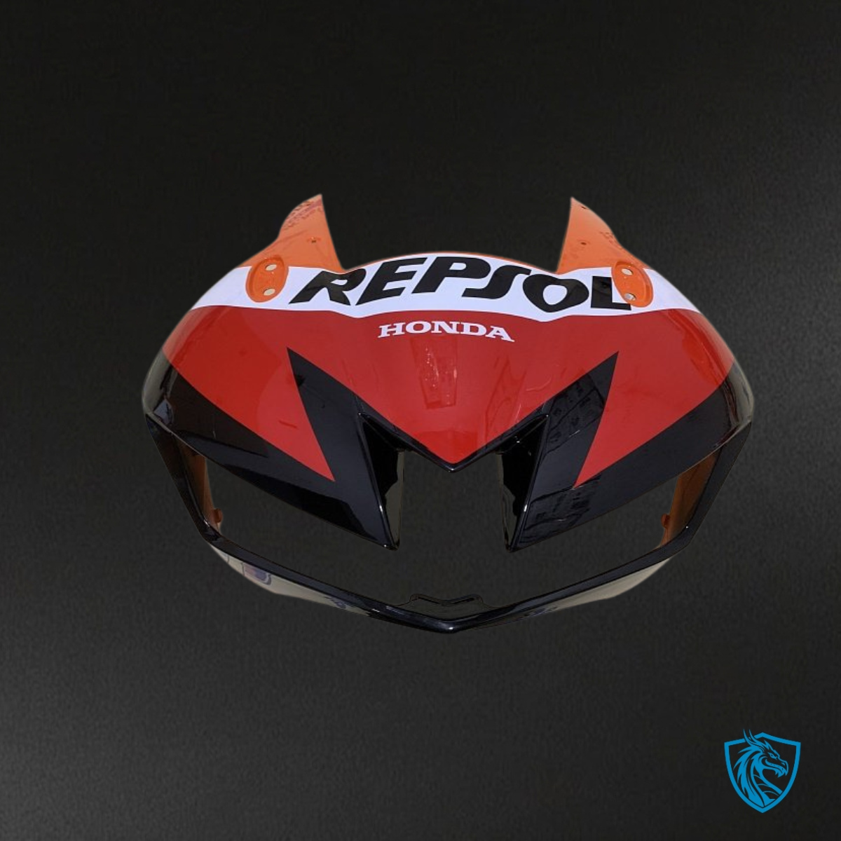 Honda CBR600RR (2013-2018) Glossy Orange & Black Repsol Fairing Kit - Aftermarket ABS Bodywork
