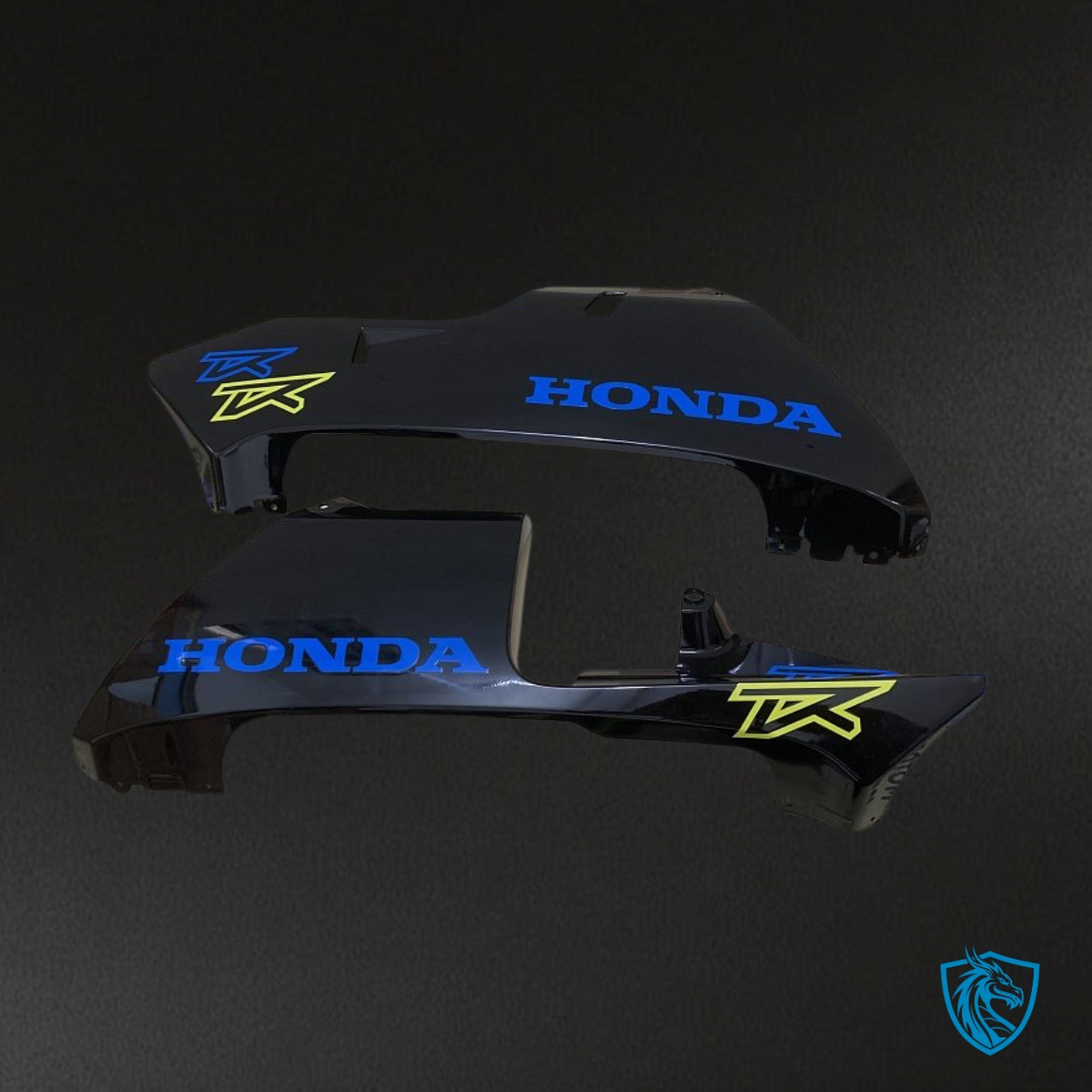 Honda CBR600RR (2005-2006) Blue, Black & Green Fairing Kit | ABS Bodywork