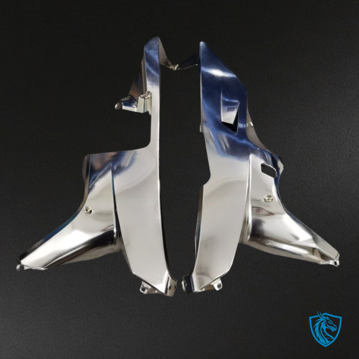 Honda CBR600RR (2007-2008) Chemical Metallization Silver Fairing Kit | ABS Bodywork