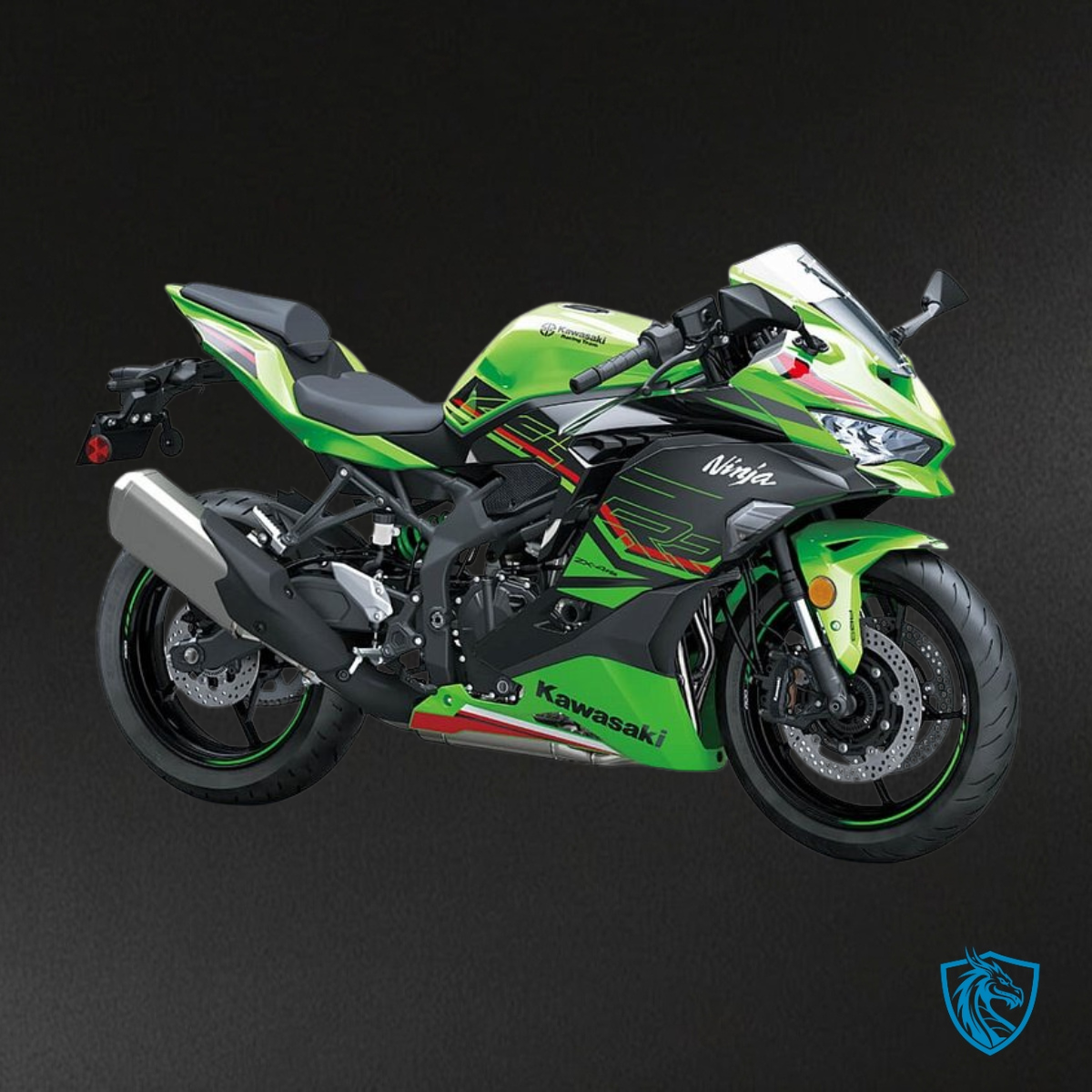 Honda CBR600RR (2009-2012) Glossy Green, Black & Red Fairing Kit - Aftermarket ABS Bodywork