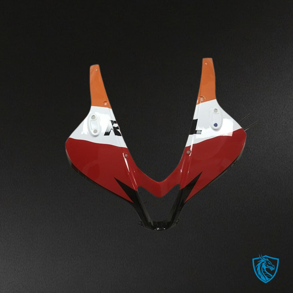 Honda CBR600RR (2007-2008) Black, Orange & White Repsol Fairing Kit | ABS Bodywork