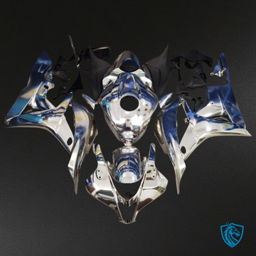Honda CBR600RR (2007-2008) Chemical Metallization Silver Fairing Kit | ABS Bodywork