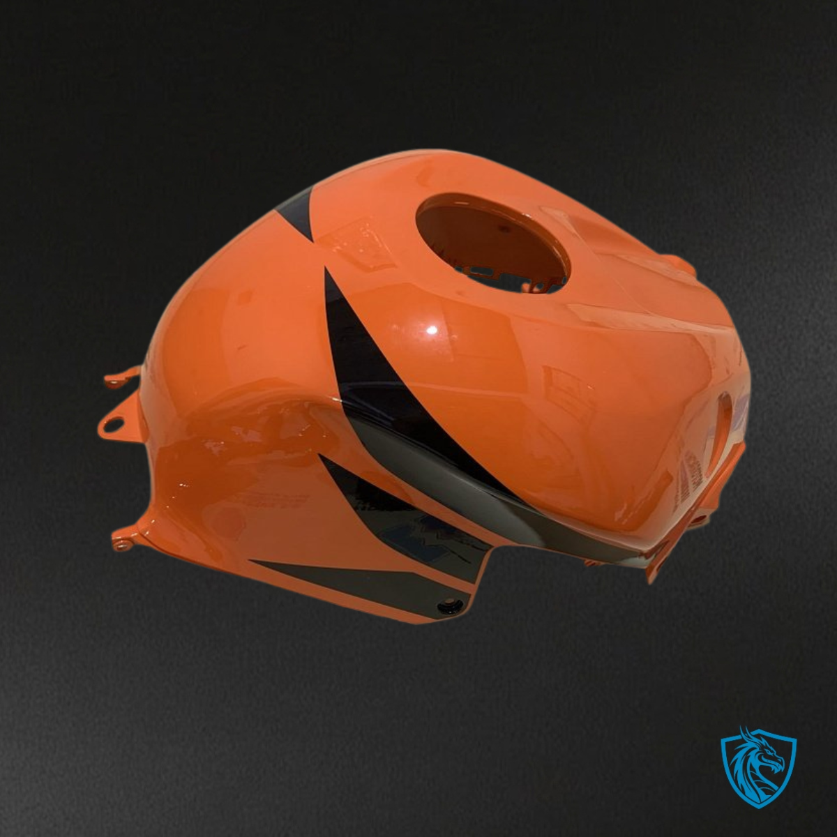Honda CBR600RR (2013-2018) Glossy Orange & Black Repsol Fairing Kit - Aftermarket ABS Bodywork