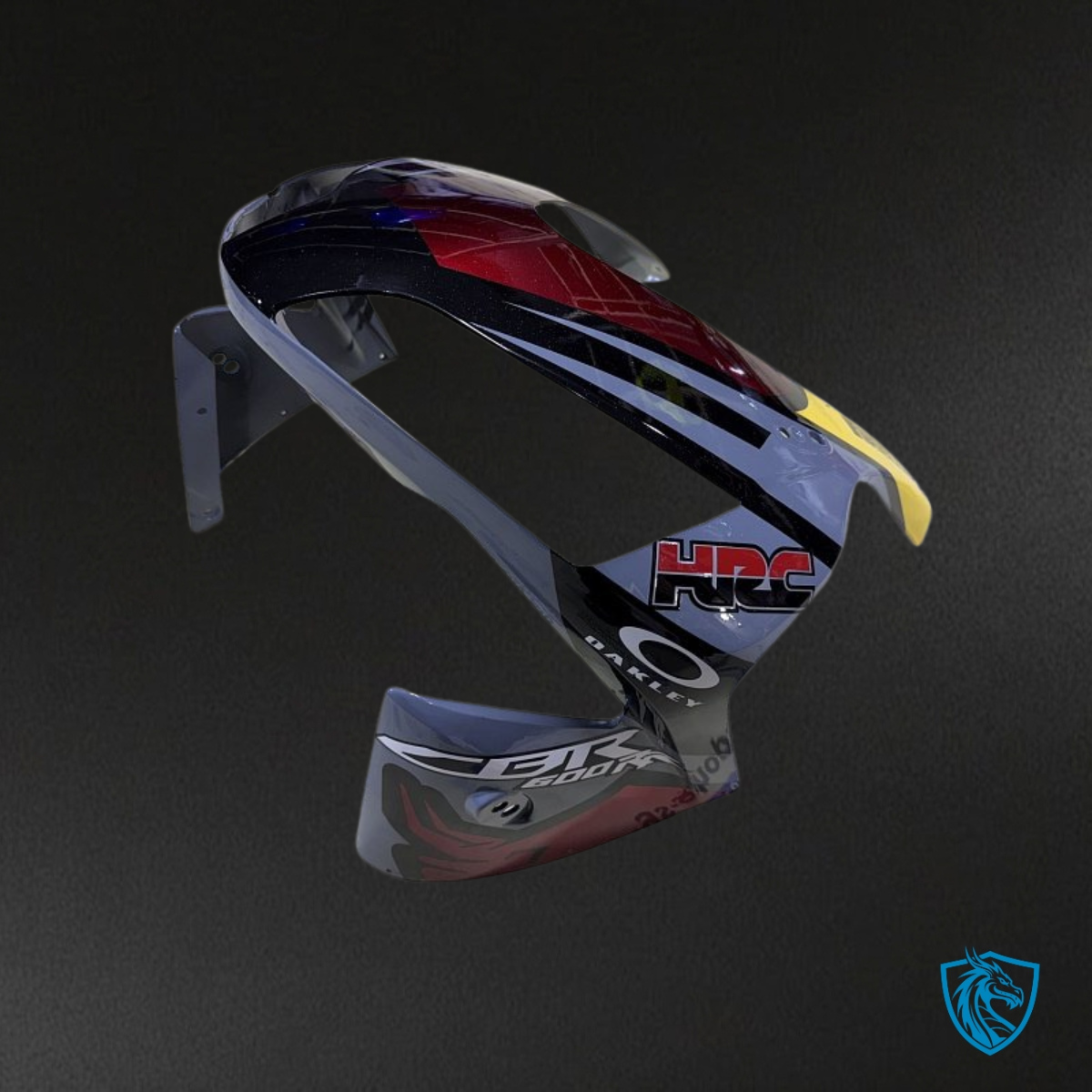 Honda CBR600RR (2003-2004) Red, Black & Gray Red Bull Fairing Kit - Aftermarket ABS Bodywork