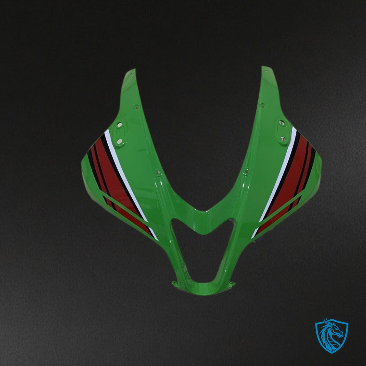 Honda CBR600RR (2009-2012) Glossy Green, Black & Red Fairing Kit - Aftermarket ABS Bodywork