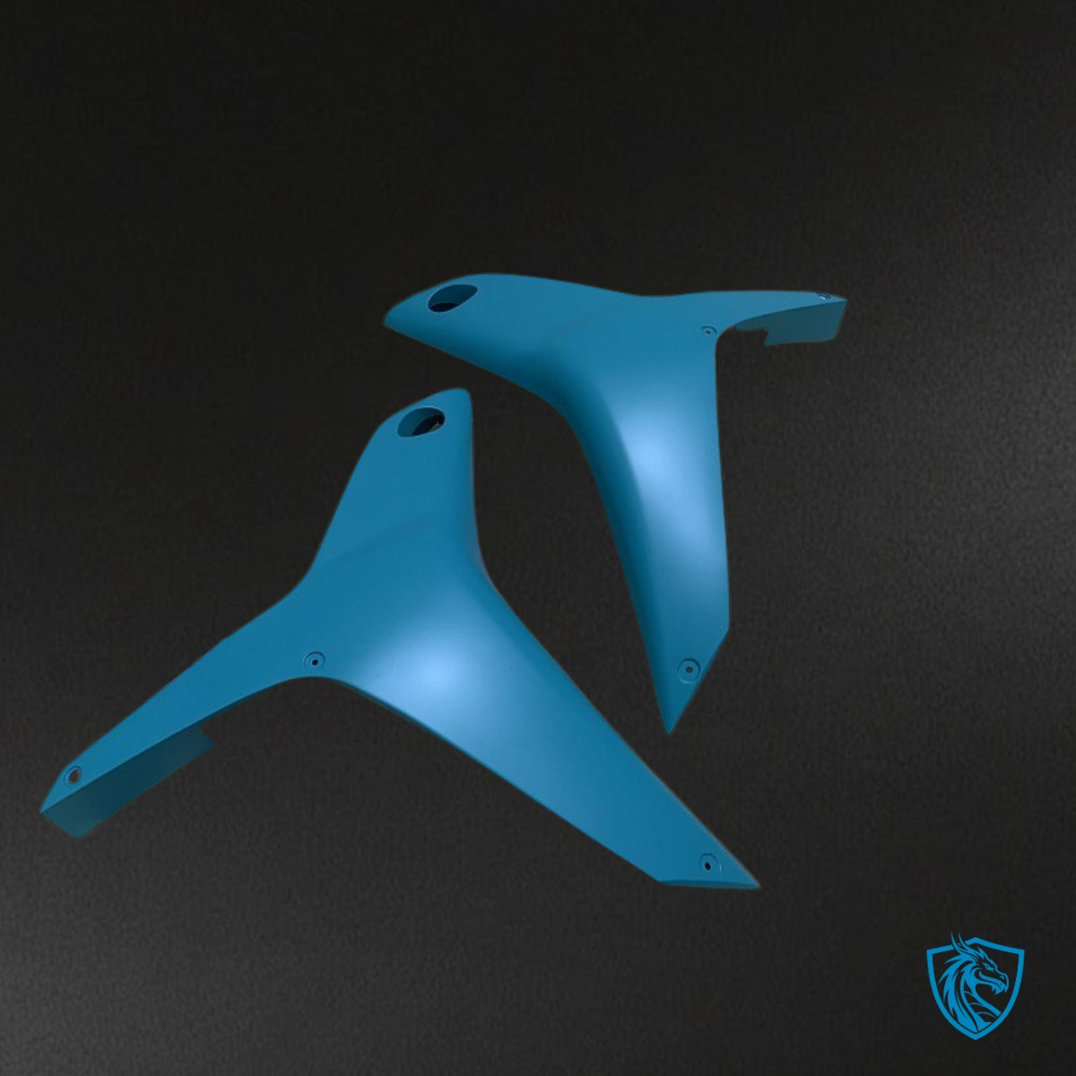 Honda CBR600RR (2007-2008) Blue Turquoise Fairing Kit - Aftermarket ABS Bodywork