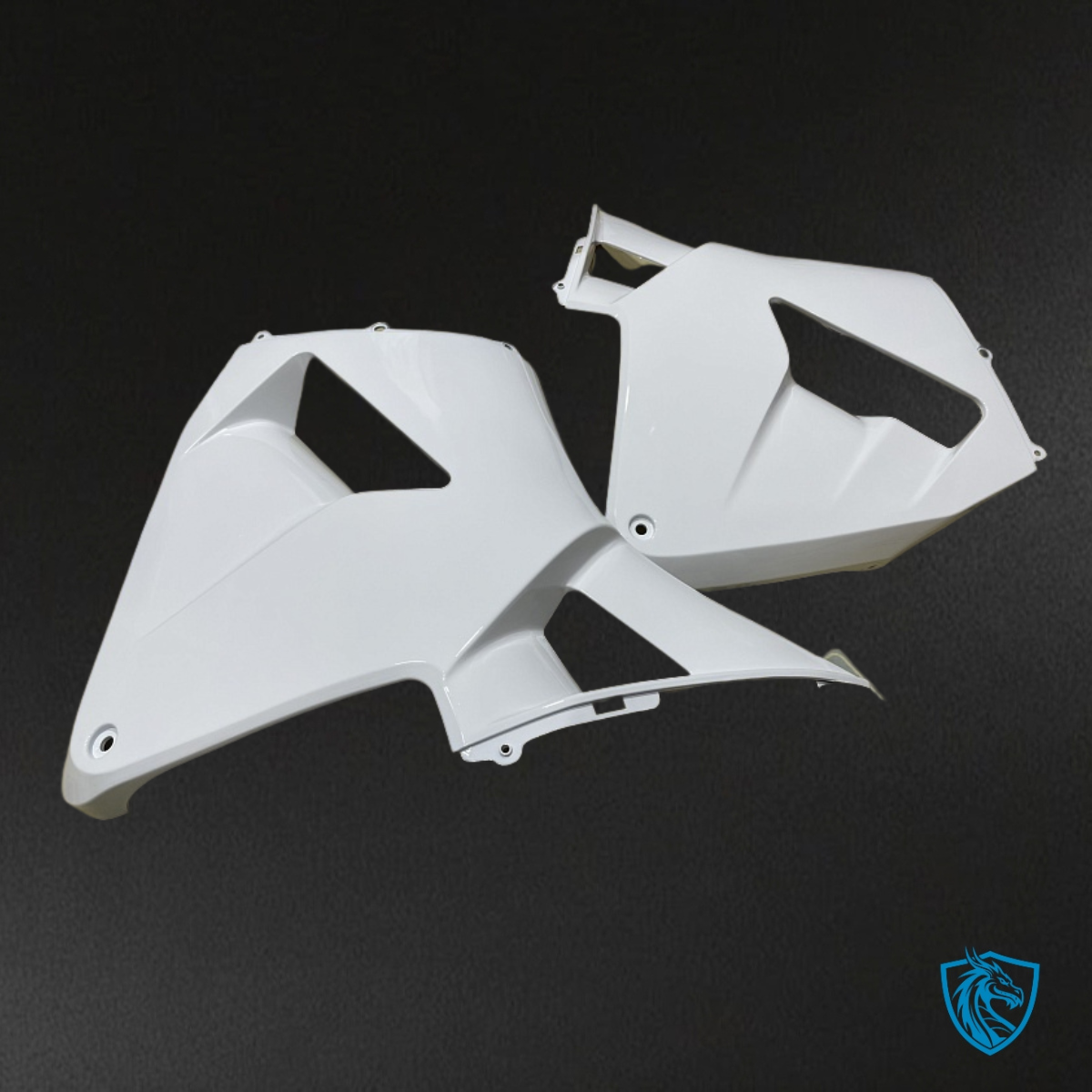Honda CBR600RR (2003-2004) White & Black Fairing Kit | ABS Bodywork