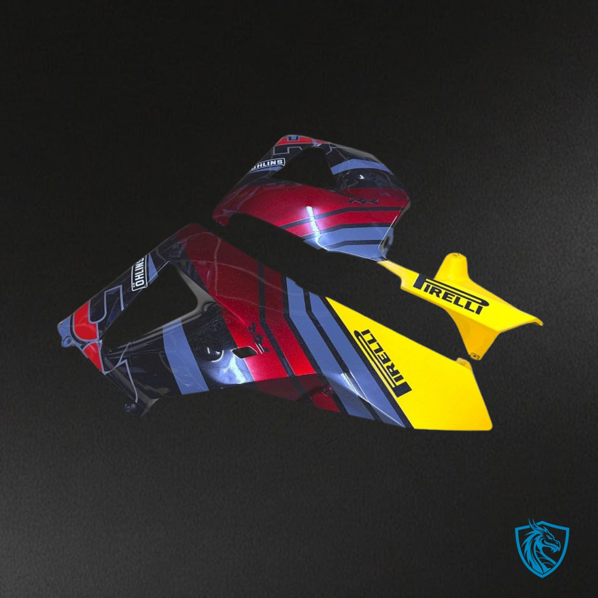Honda CBR600RR (2013-2018) Gray, Red & Yellow Red Bull Fairing Kit | ABS Bodywork