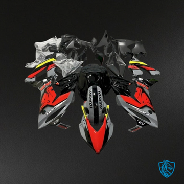 Honda CBR650R (2019-2020) Gloss Yellow, Red, Black, Gray ABS Bodywork - Fairings Kit