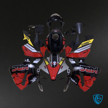 Honda CBR600RR (2003-2004) Red & Black Red Bull Fairing Kit | ABS Bodywork