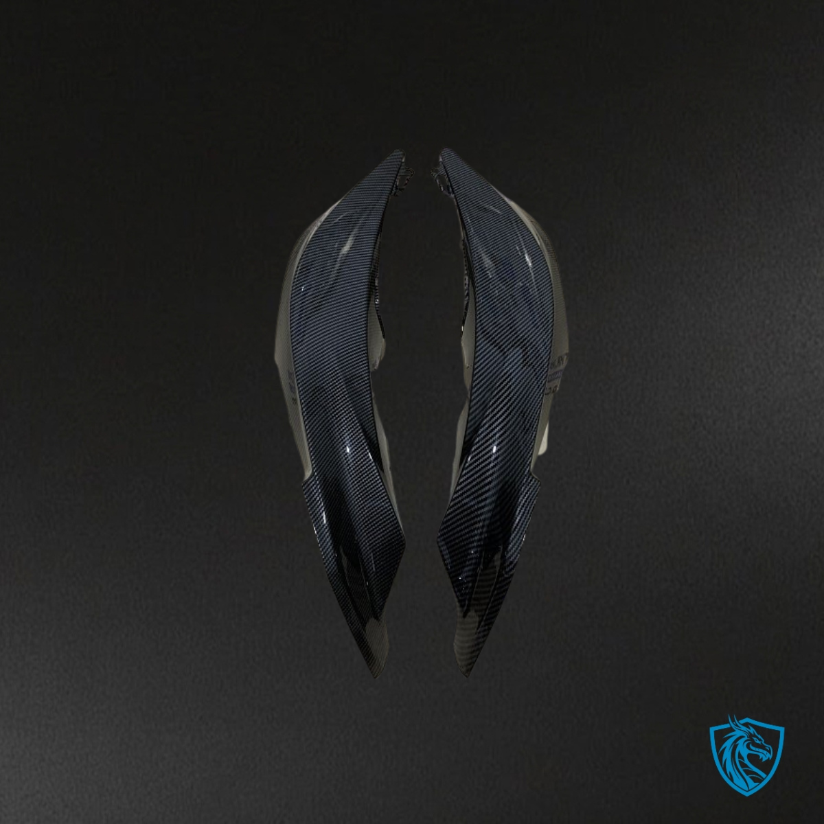 Honda CBR600RR (2009-2012) Black Carbon Fiber - MERGEment Motorcycle Fairings Kit